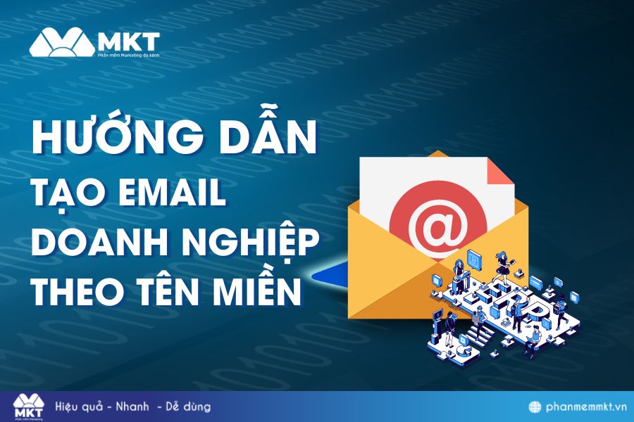 Tạo email công ty đơn giản
