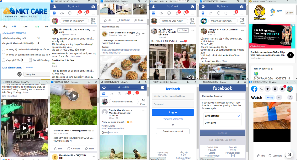 Phần mềm comment facebook tự động