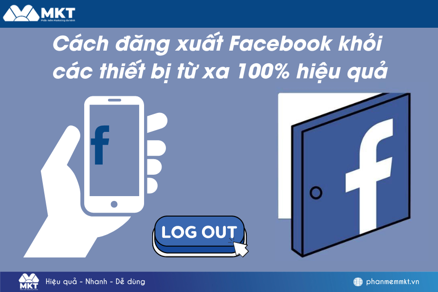 Cách đăng xuất Facebook khỏi các thiết bị