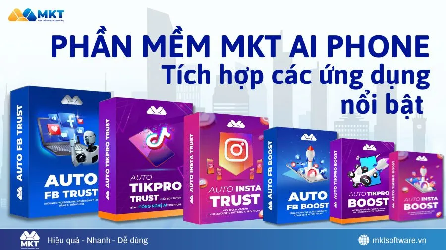 Những ứng dụng nổi bật trên MKT Phone