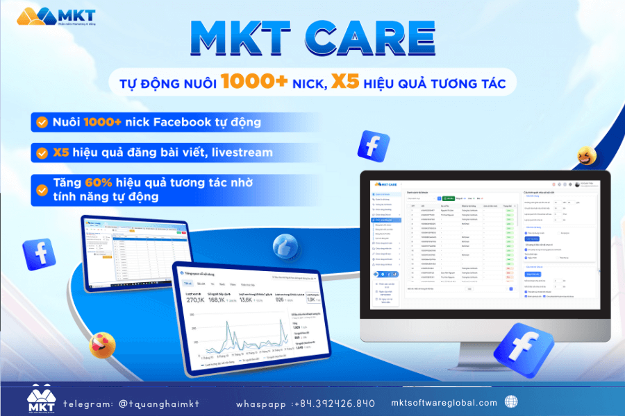 Top 3 phần mềm quản lý nhiều tài khoản Facebook hiệu quả của MKT