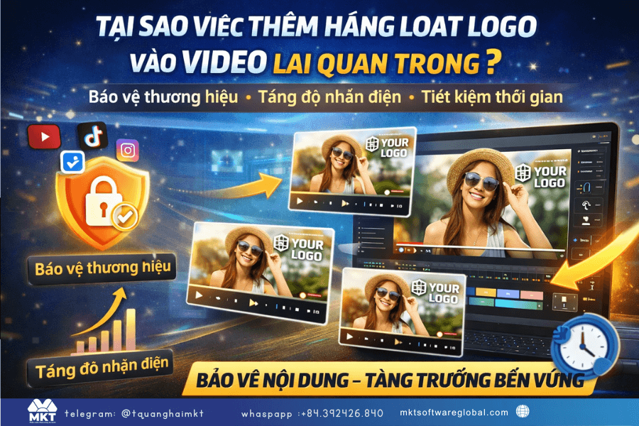 Cách thêm logo hàng loạt vào nhiều video một cách dễ dàng