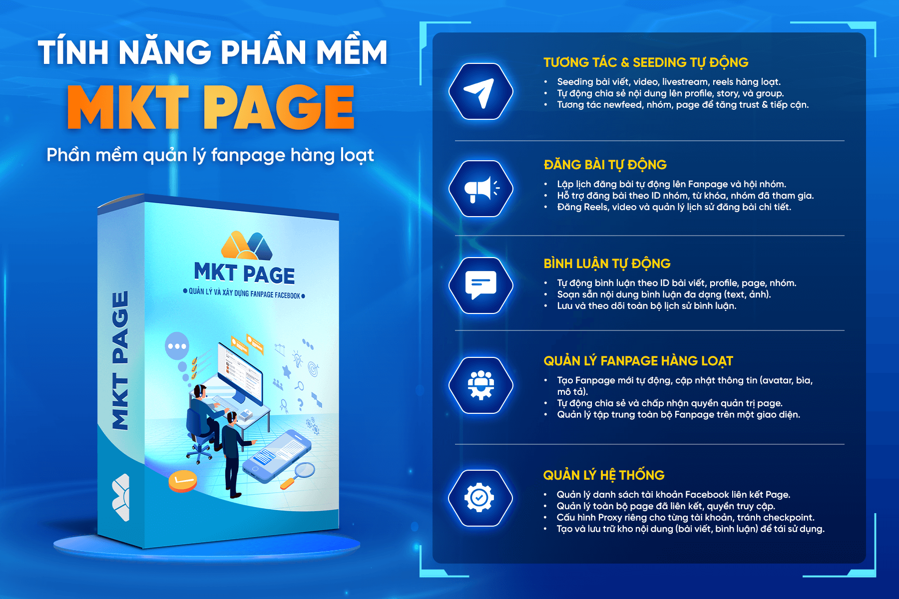 Các bản cập nhật tính năng Mới nhất trên hệ thống mkt